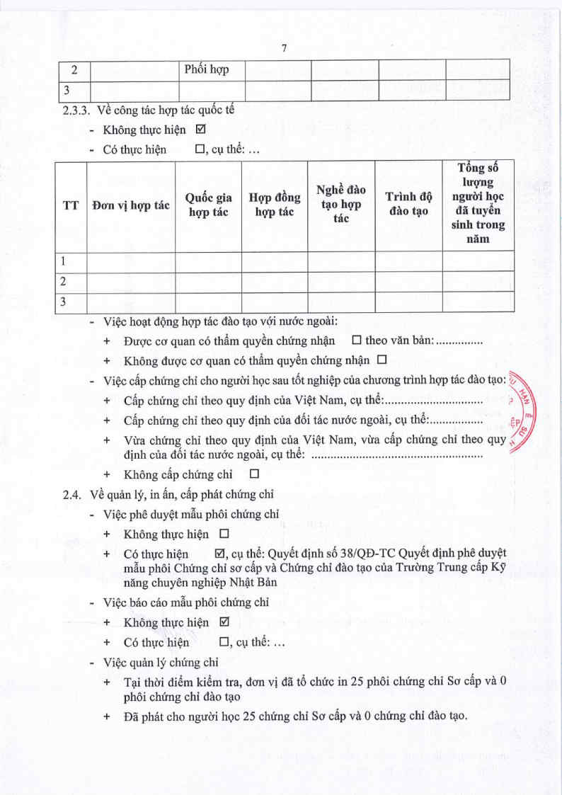 Trường Trung cấp Kỹ năng Chuyên nghiệp Nhật Bản