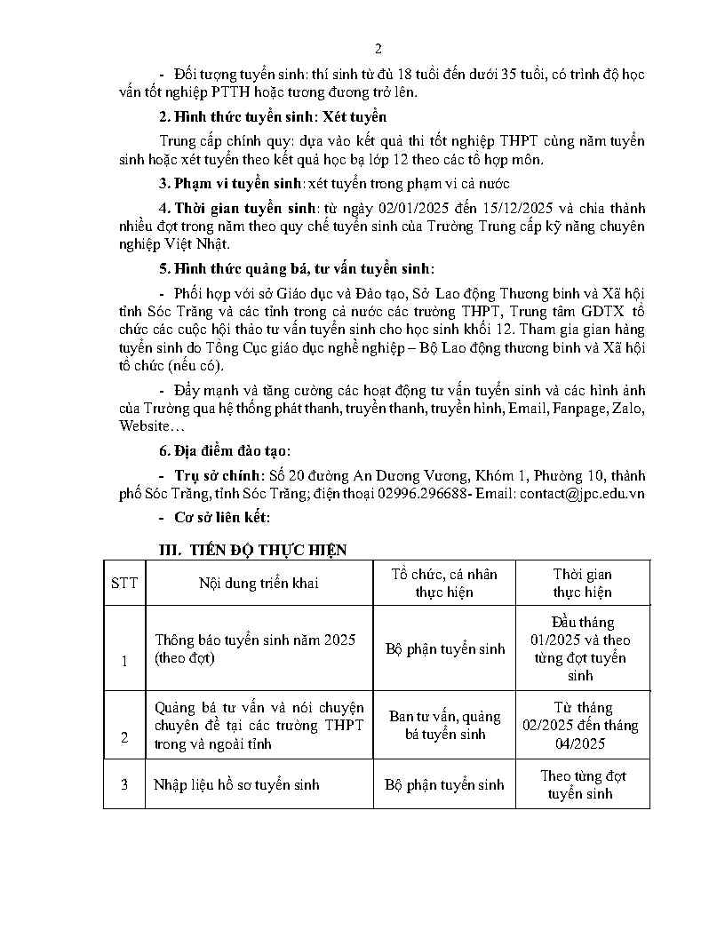 Trường trung cấp chuyên nghiệp Nhật Bản