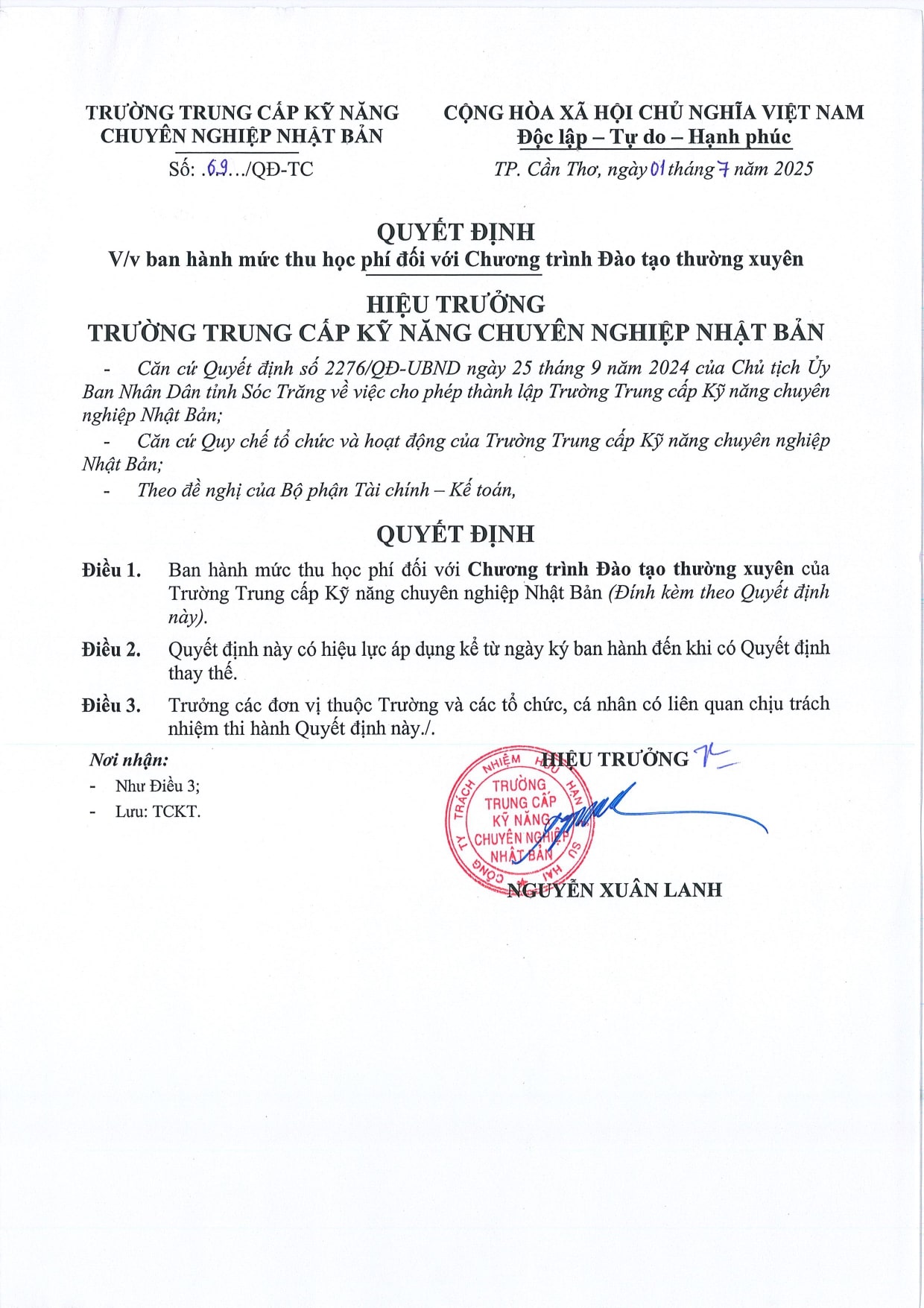 Trường trung cấp chuyên nghiệp Nhật Bản